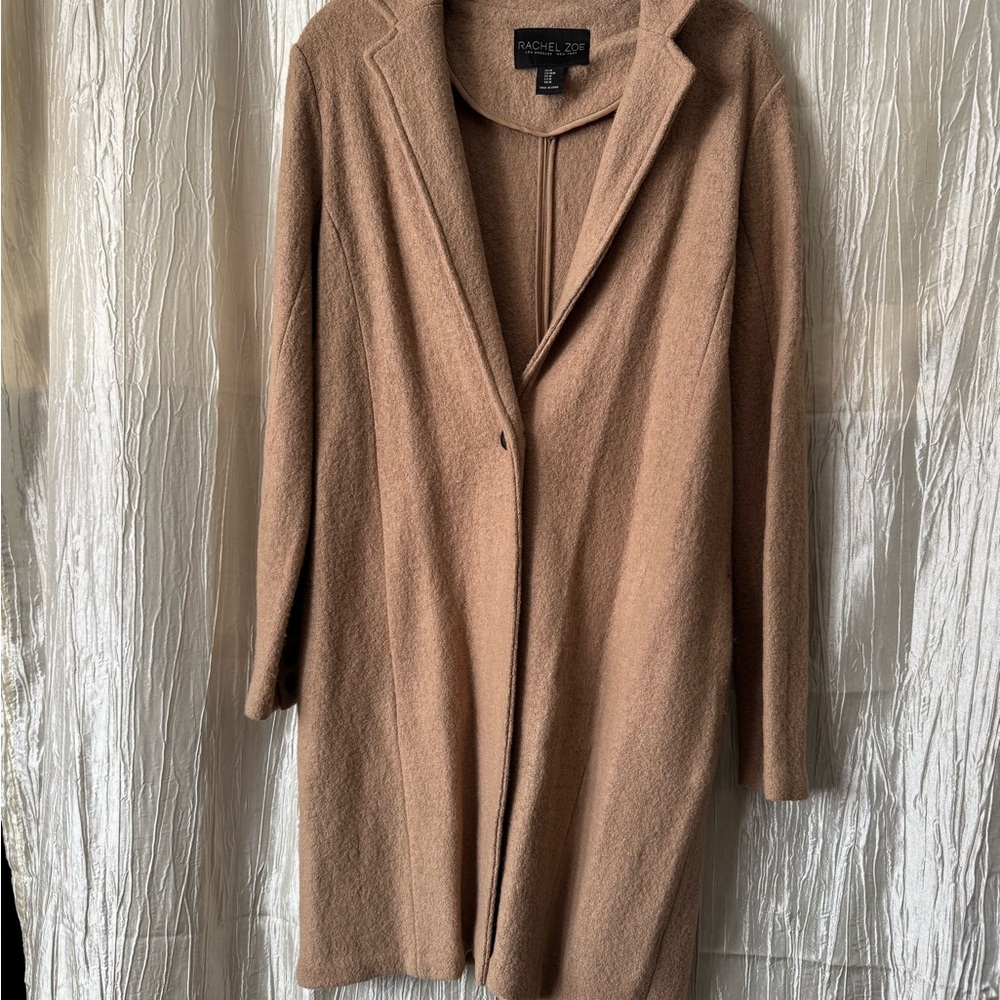 Rachel Zoe Tan Wool Coat